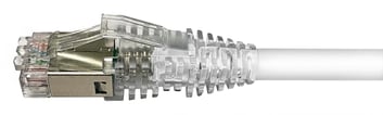 Patchkabel Cat.6a S/FTP hvid 25m