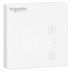 SpaceLogic KNX Air Quality Multi-sensor til styring af indeklima og luftkvalitet. Overflade montage