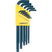 Unbrako-nøglesæt BLX10, 10 stiftnøgler, 1/16" - 1/4"