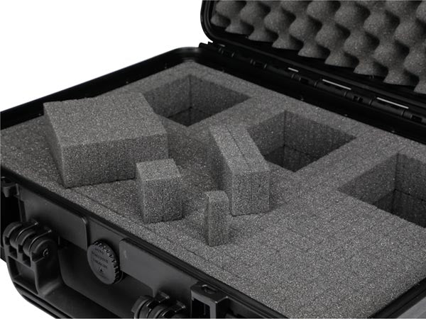 Transportkuffert m. skumfyld - 464x366x176mm