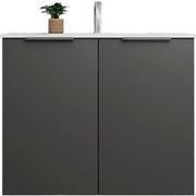 Sanibell Online usamlet møbelsæt 81x36cm mat antracit 2 låger