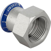 54mm x 1.1/2" overgang muf/muf Mapress RF