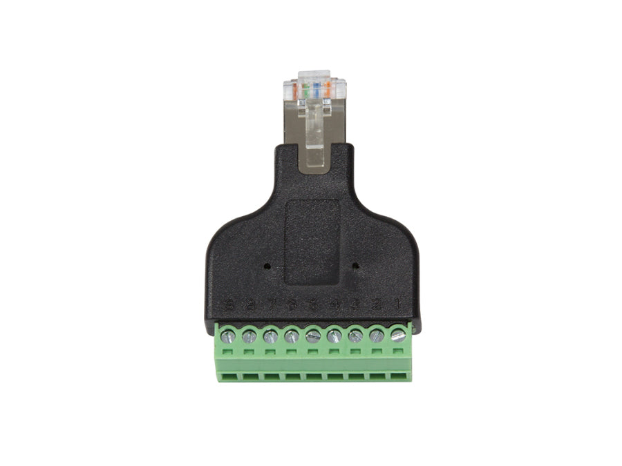 RJ45 (8P8C) modularstik til 8P skrueterminal