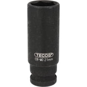 Tecos krafttop, 1/2", lang, 21 mm