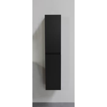 Sanibell Online højskab 145x30x30cm matsort leveres usamlet