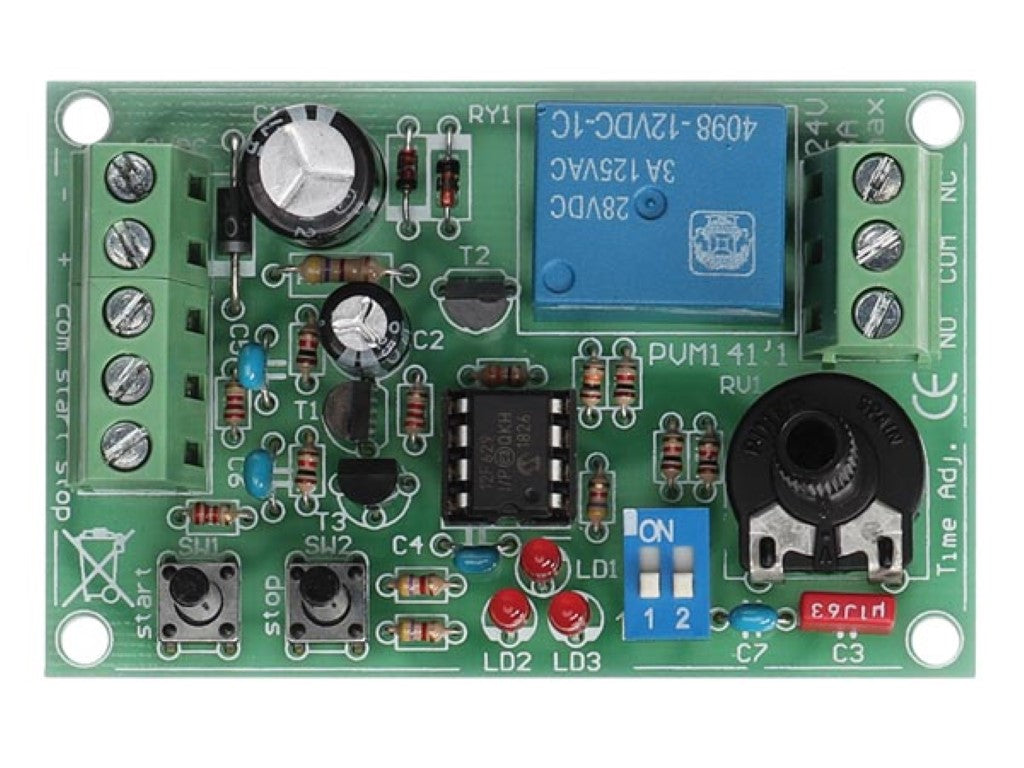 Start/stop timer - 1s til 60t (modul)