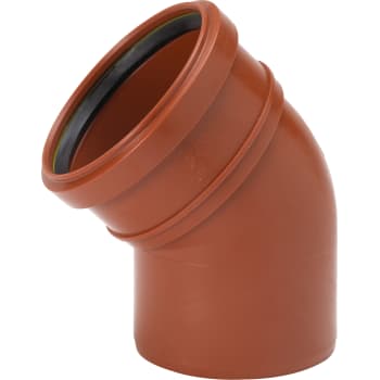 Uponor 110 mm 45 gr. PP-kloakbøjning