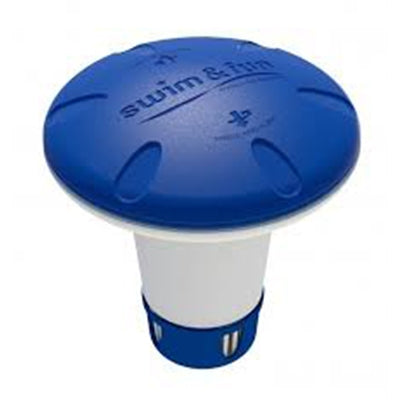 Praktisk klor dispenser med børnesikring