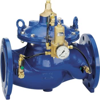 Resideo Braukmann DN65 reduktionsventil med flange, PN16