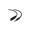 AV forlænger kabel med mini jack 3,5mm (han/hun) 5m