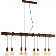 Townshend 4 LANG L1500 antikbrun, E27, 8X60W