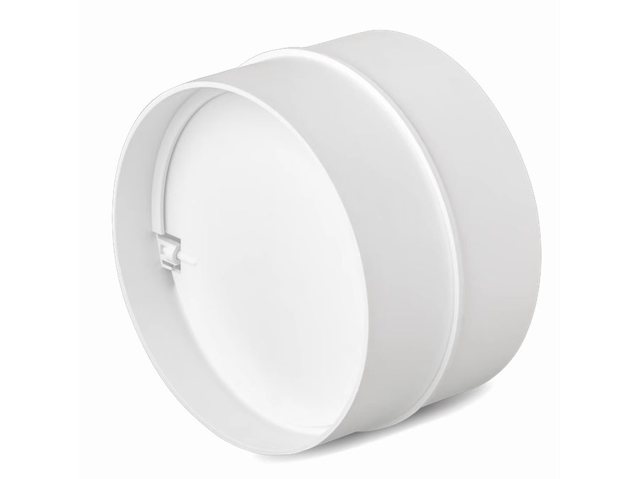 Rund forbindelsesstykke m. tilbageslagsventil - Ø100mm