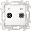 Simon 24 Harmonie multimedieudtag TV/SAT slutdåse ( stjerneforbindelse) hvid