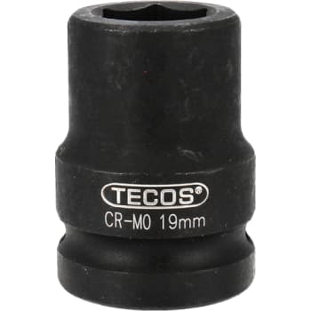 Tecos krafttop, 3/4", lang, 19 mm