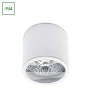 CHLOE AR111 GU10 IP44 LED Armatur/lampe uden lyskilde - 230V, rund, hvid, 118x114