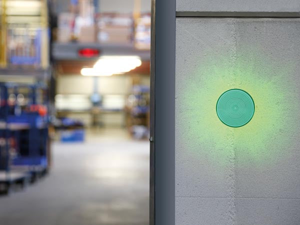 LED blinklys - 12Vdc, Ø77mm, IP20, Grøn