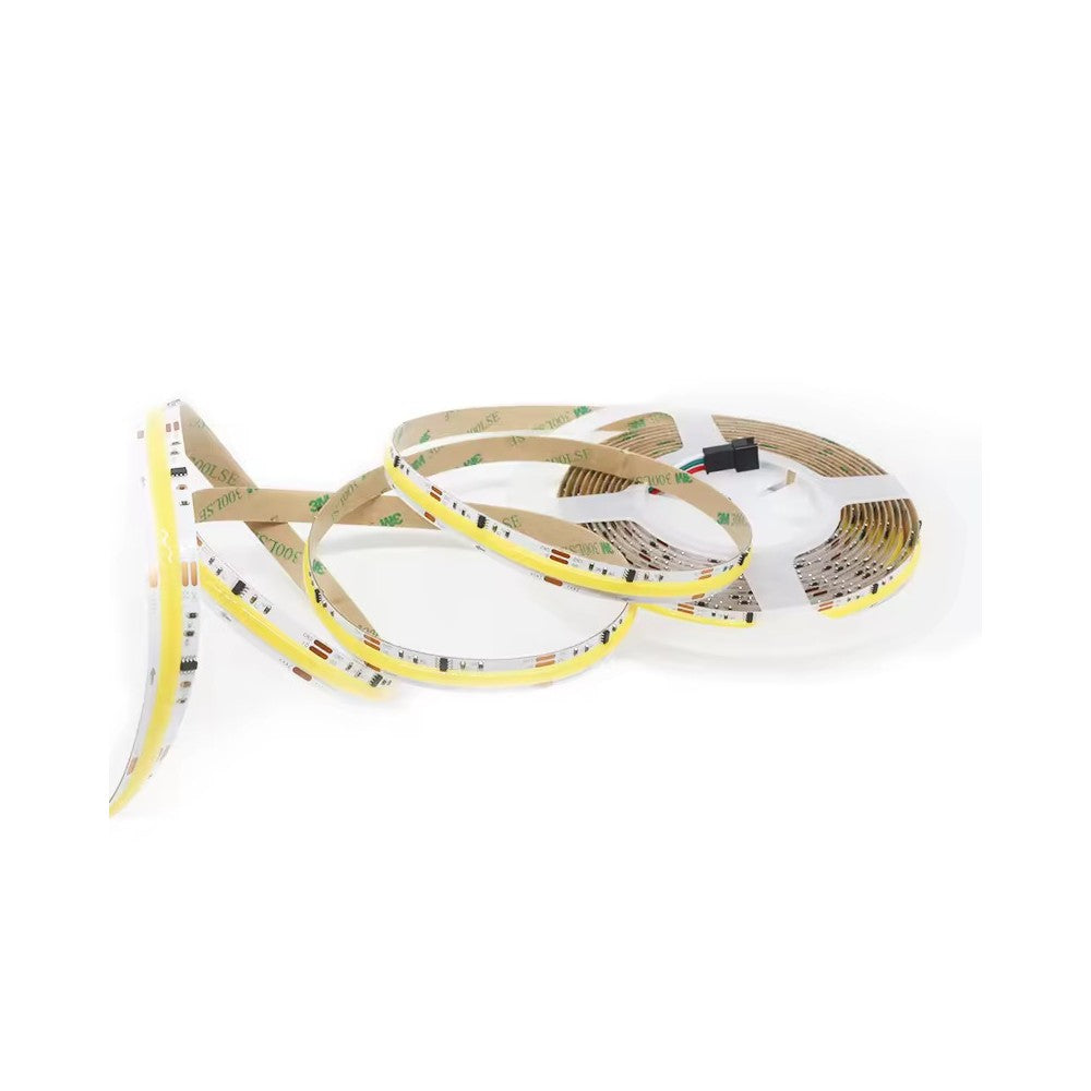 10m COB LED strip IC løbelys/running - 12W/m, 120 LED pr. meter, 24V