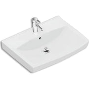 Ifö Spira håndvask 57 cm, lige forkant, m/hh u/overløb
