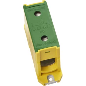 Katko Klemme AL/CU KL1x240PE, 1x35-240 mm², 315/425A, gul/grøn