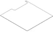 Tabula afskærmningsplade 4X4M vandret