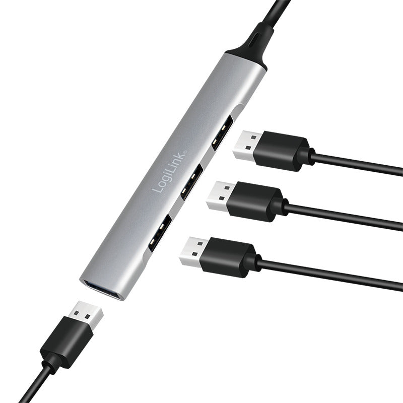 USB 3.2 USB-C adapter - 1 x USB-A 3.2, 3 x USB 2.0, Win/MAC