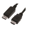 DisplayPort til HDMI kabel DP han / HDMI han 2m