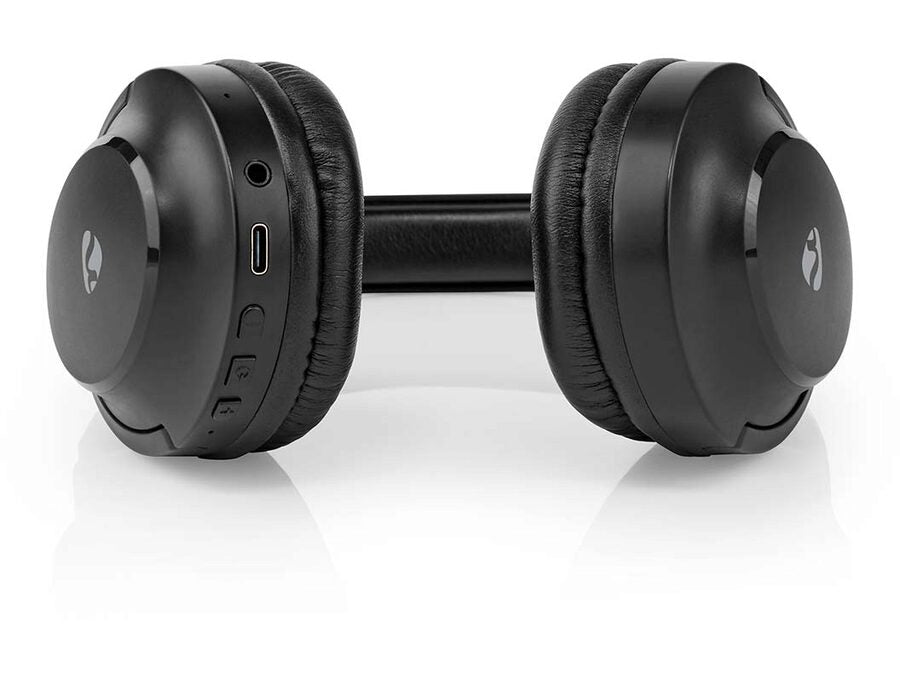 Trådløs Hovedtelefon m. mik. - Bluetooth, Sort