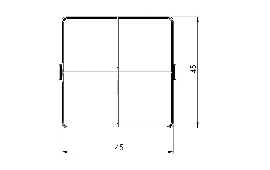 LEDDIM SMART PUSH II Lysdæmper til FUGA