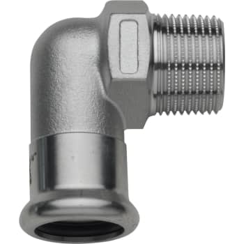 18 x 1/2" TURBO Inox bøjning nippel