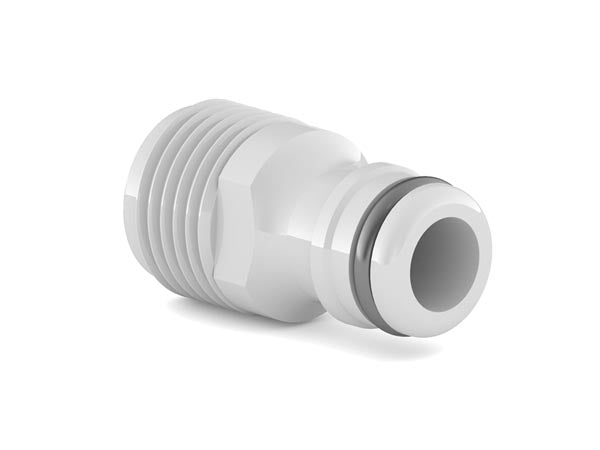 Hanekobling m. udvendigt gevind - IDEAL™, G1/2"