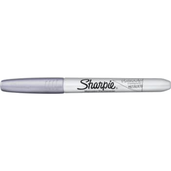 Sharpie permanent marker, rund spids, metallic sølv