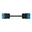 MELLEMKABEL 5G1,5 PVC 1 METER BLÅ