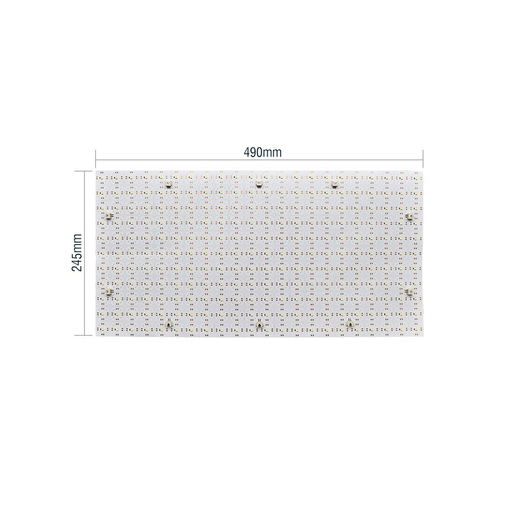 49x24 foldbar LED ark RA94 - 29W, IP20, 24V - 29W/meter, 2700lm/meter