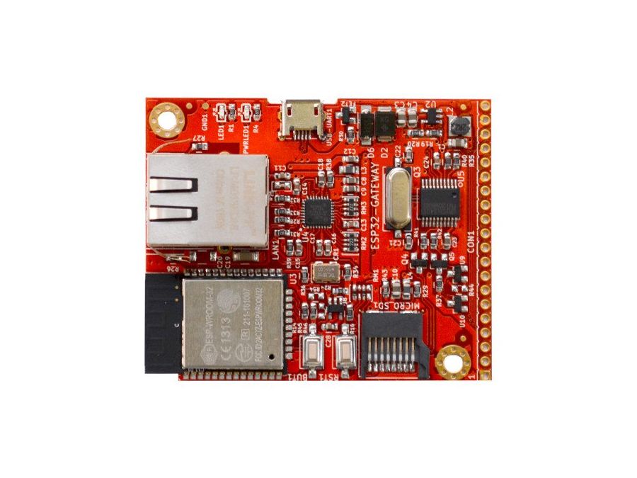 ESP32 Gateway board - Wi-Fi, BLE, MicroSD, UEXT, GPIO
