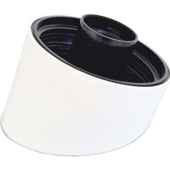 Vægarmatur E27 hvid 84,5mm gevind