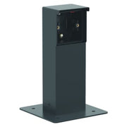 SØJLE 1 MODUL MED FLANGE SORT