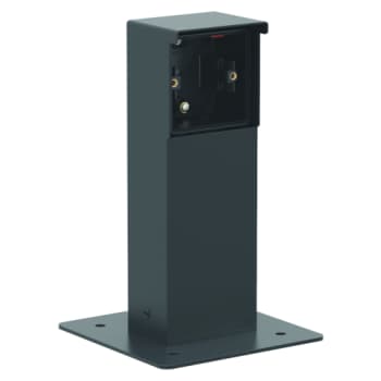 SØJLE 1 MODUL MED FLANGE SORT