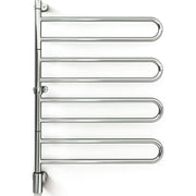 Kriss Flex U Håndklædetørrer m/4 svingbare arme, 956x650mm