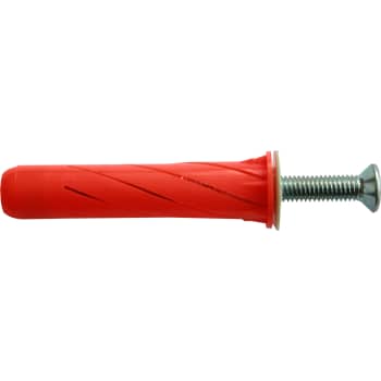Gipsdybel t/1 lag gips 5 x 65 mm, rød, TX25, UH, 25 stk.