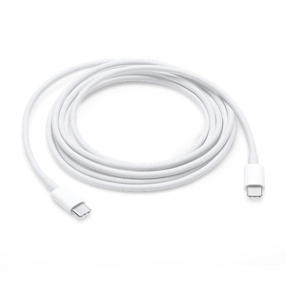 USB 3.1 SuperSpeed kabel - 2 x USB-C han (3A), Hvid (2m)