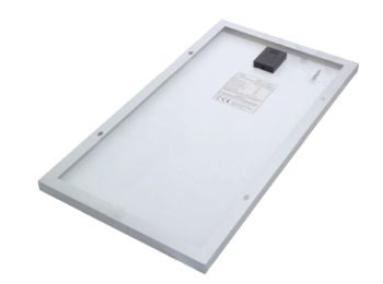 Polykrystallinsk solpanel - 12V (18,2V) 10W (35,4x25,1cm)