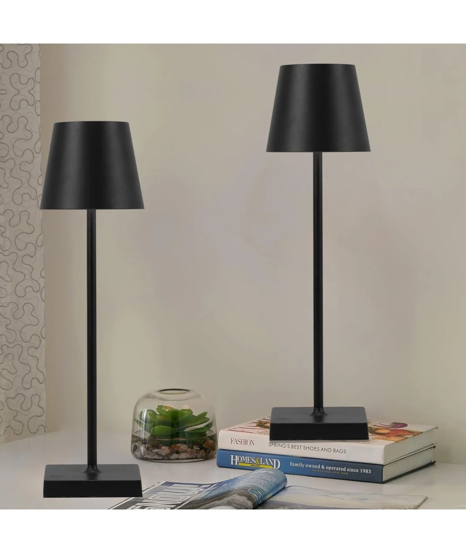 Opladelig LED bordlampet, touch dæmpbar