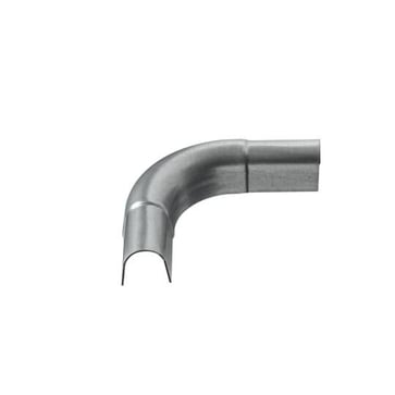 M-dækskinne 90° bøjning 22mm