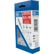 Nitte 3,2 x 10,0 mm, 115 stk.