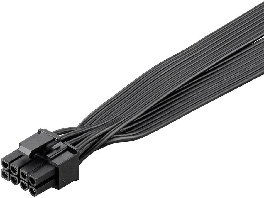 PCIe strømforsyningskabel - 8-Pin han til Dual 6+2 han