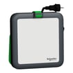 LED genopladelig arbejdslampe Thorsman 4000lm 35W 4000K IP54 2,4A USB-stik type A+C 2-benet stik ude