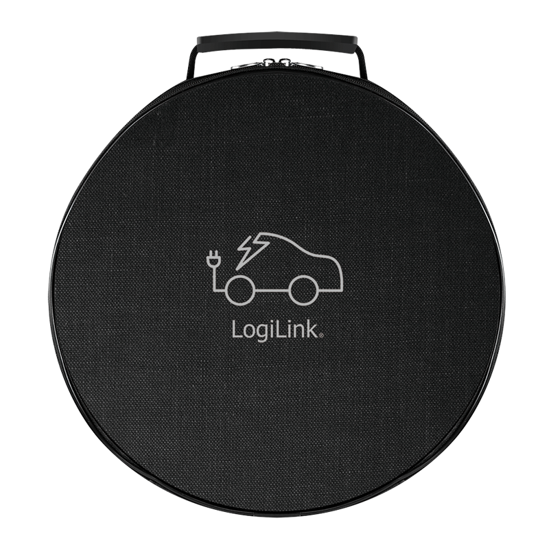 Spiral ladekabel til elbil - 22kW, 32A, 3-faset, type 2 (5m)