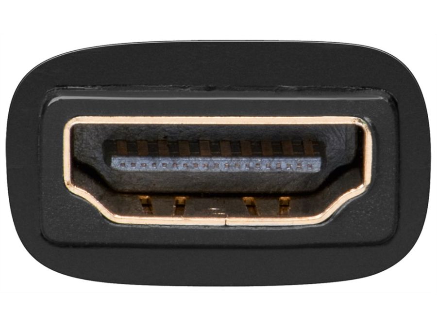 HDMI/DVI adapter - HDMI A hun > DVI-D(24+1) han forgyldt