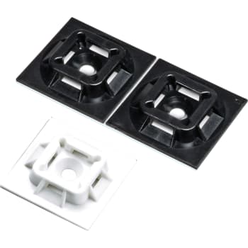 Klæbeanker ABM112, 28,5 x 28,5 mm, sort (100)
