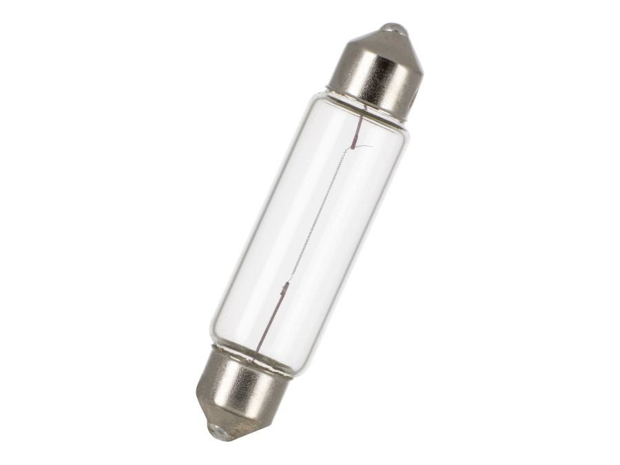 Pinollampe - 6V / 1,7A / 10W S8.5 sokkel (Ø11x41mm)